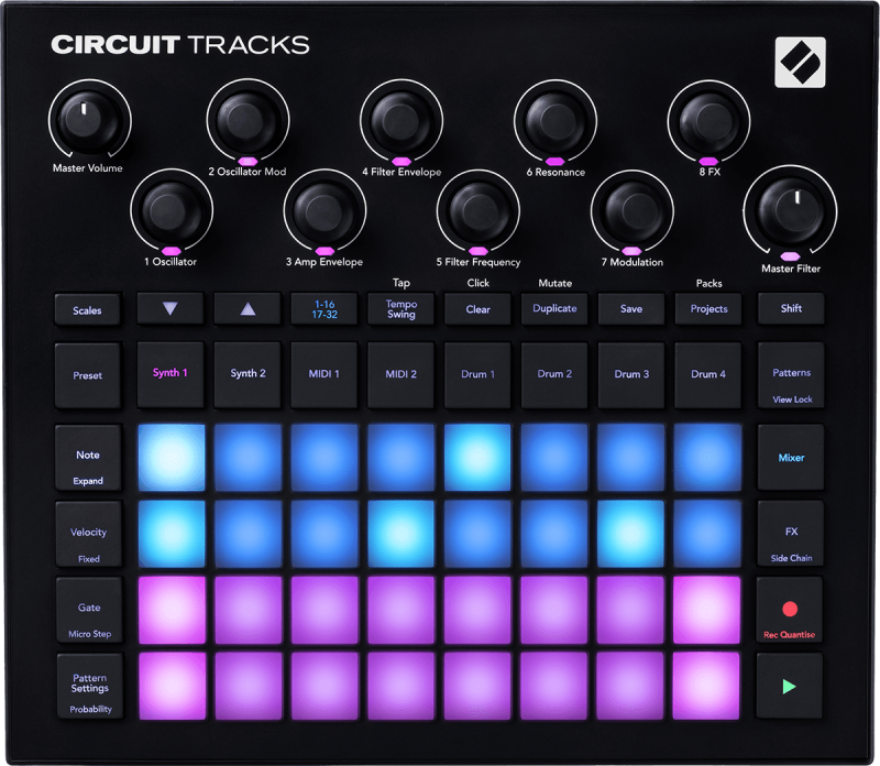 CIRCUIT-TRACKS Groove box