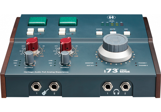 HERITAGE AUDIO - RHA I73PROEDGE USBC-C 12IN/16OUT, 2 Préamps Style 73 Class A