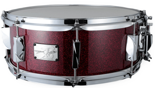 Canopus - YAIBA II Birch - 14“x 5,5“ - Red Sparkle Lacquer