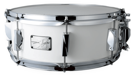 Canopus - YAIBA II Snare Birch - 14“x 5,5“ - Mat White Lacquer