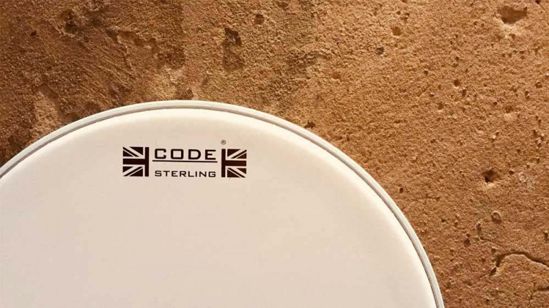 Code Drum Heads - STERLING COATED - Snare drum