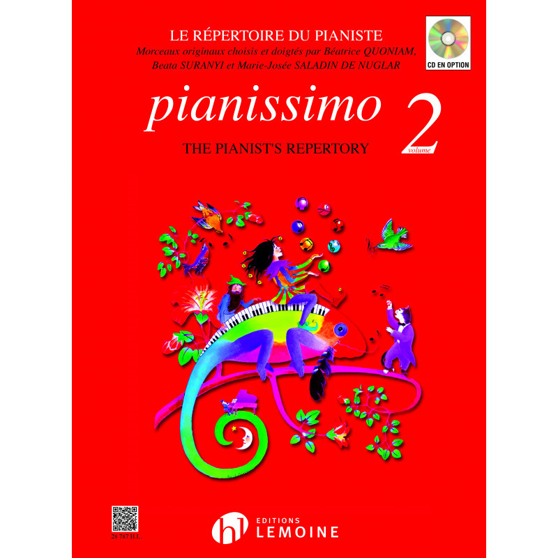 Le répertoire du pianiste, pianissimo volume 2