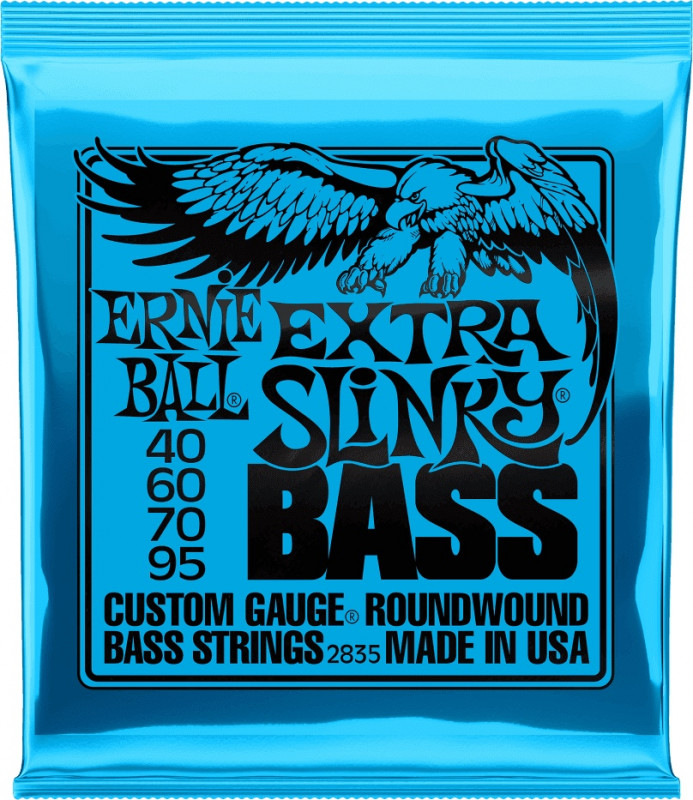 Ernie Ball - Bass strings - Extra Slinky (40-95)