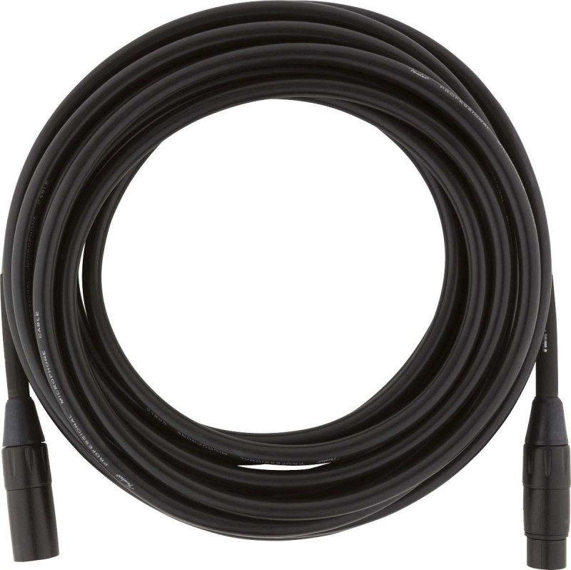 PROFESSIONAL SERIES MICROPHONE CABLE 10' BLACK
