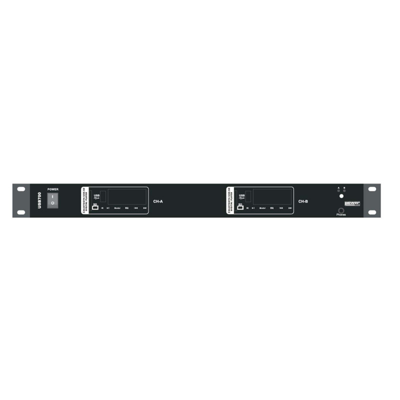Power Acoustics USB 700 PLAYER ZicPlace Power Acoustics USB 700 PLAYER ZicPlace
