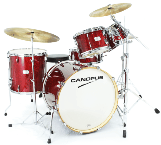 Canopus - Yaiba II Maple Rock kit Red Sparkle