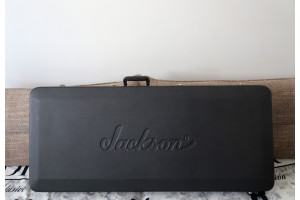 Jackson Guitar  USA KV2 King V Electric Guitar - Black Ghost Flames.