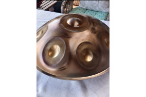 Handpan DKURD 10 + 2 Ember steel