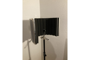 NW-6 Bouclier d'isolation microphone (vocal booth) et pied de support