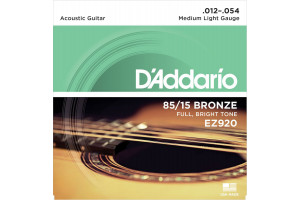 Cordes guitare acoustique EZ920 12-54