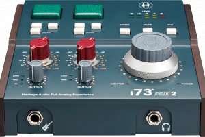 HERITAGE AUDIO - RHA I73PRO2 USBC-C 2IN/4OUT, 2 Préamps Style 73 Class A