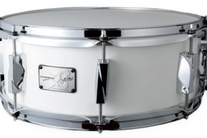 Canopus - YAIBA II Snare Birch - 14“x 5,5“ - Mat White Lacquer