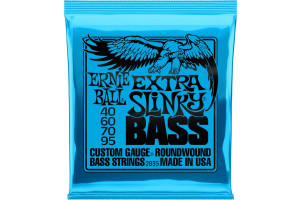 Ernie Ball - Cordes basses - Extra Slinky (40-95)