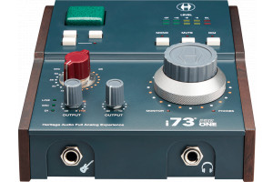 HERITAGE AUDIO - RHA I73PROEDGE USBC-C 12IN/16OUT, 2 Préamps Style 73 Class A