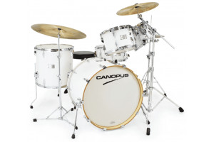 Canopus - Yaiba II Maple Rock kit White Lacquer