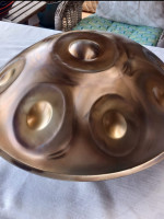 Handpan DKURD 10 + 2 Ember steel