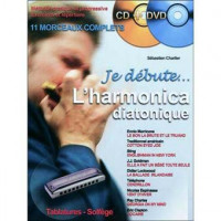 Sébastien Charlier, Je débute l'harmonica diatonique DVD+CD