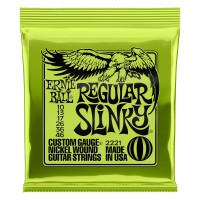Ernie Ball - Electric guitar strings - Slinky Regular (10-46)